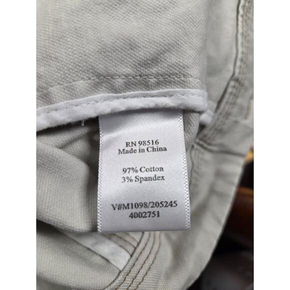 Coldwater Creek Women's Canvas-Like Contrast Stitch Vest Beige Size 14 XL - Picture 3 of 4